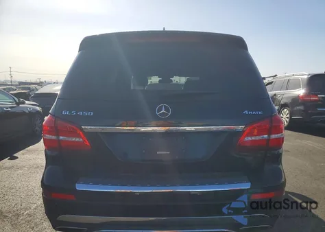 2018 Mercedes-Benz Gls 450 4Matic из США, поврежденный, VIN 4JGDF6EE5JB175322